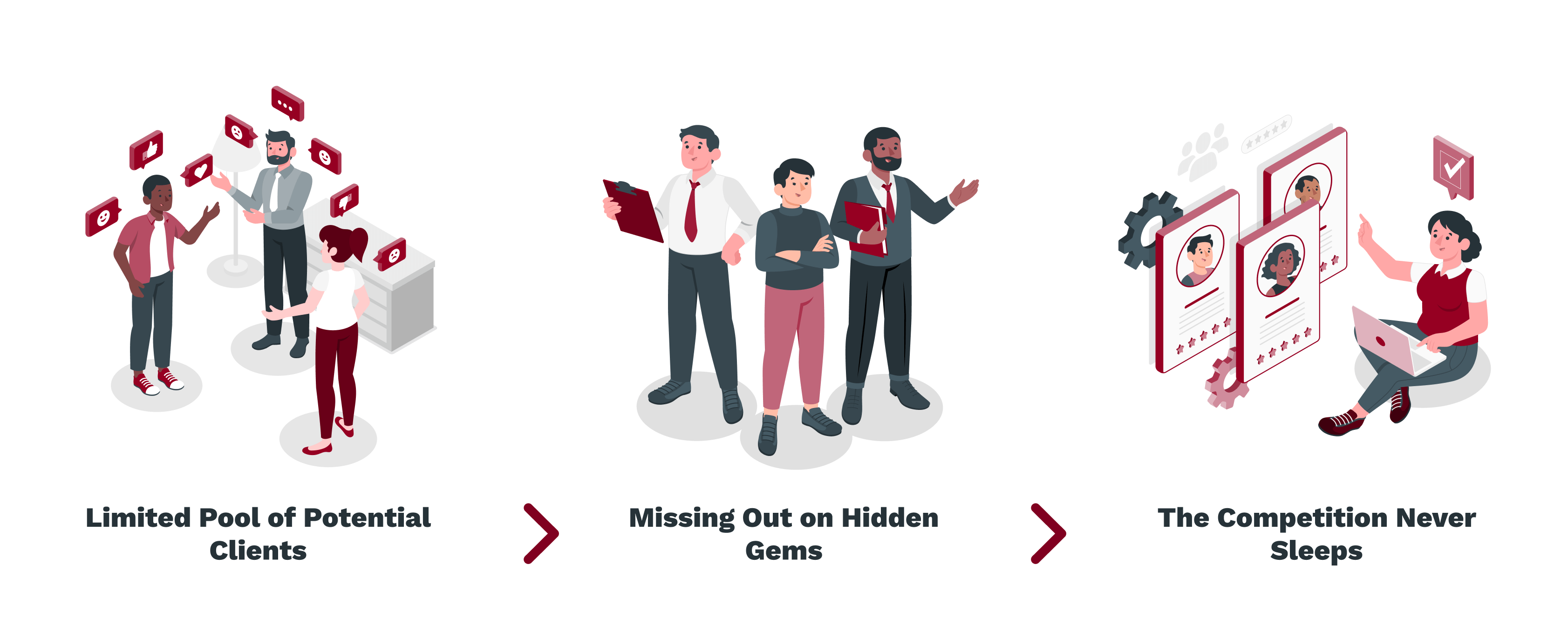 Limited Pool of Potential Clients -_ Missing Out on Hidden Gems -_ The Competition Never Sleeps (1)